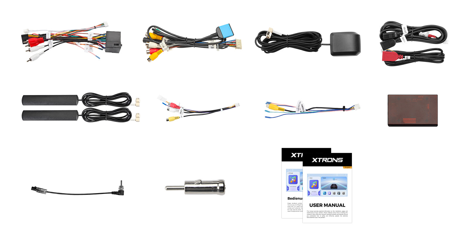 XTRONS IQ Series 7in QLED Android 14 Head Unit for Fiat 500 8GB 256GB