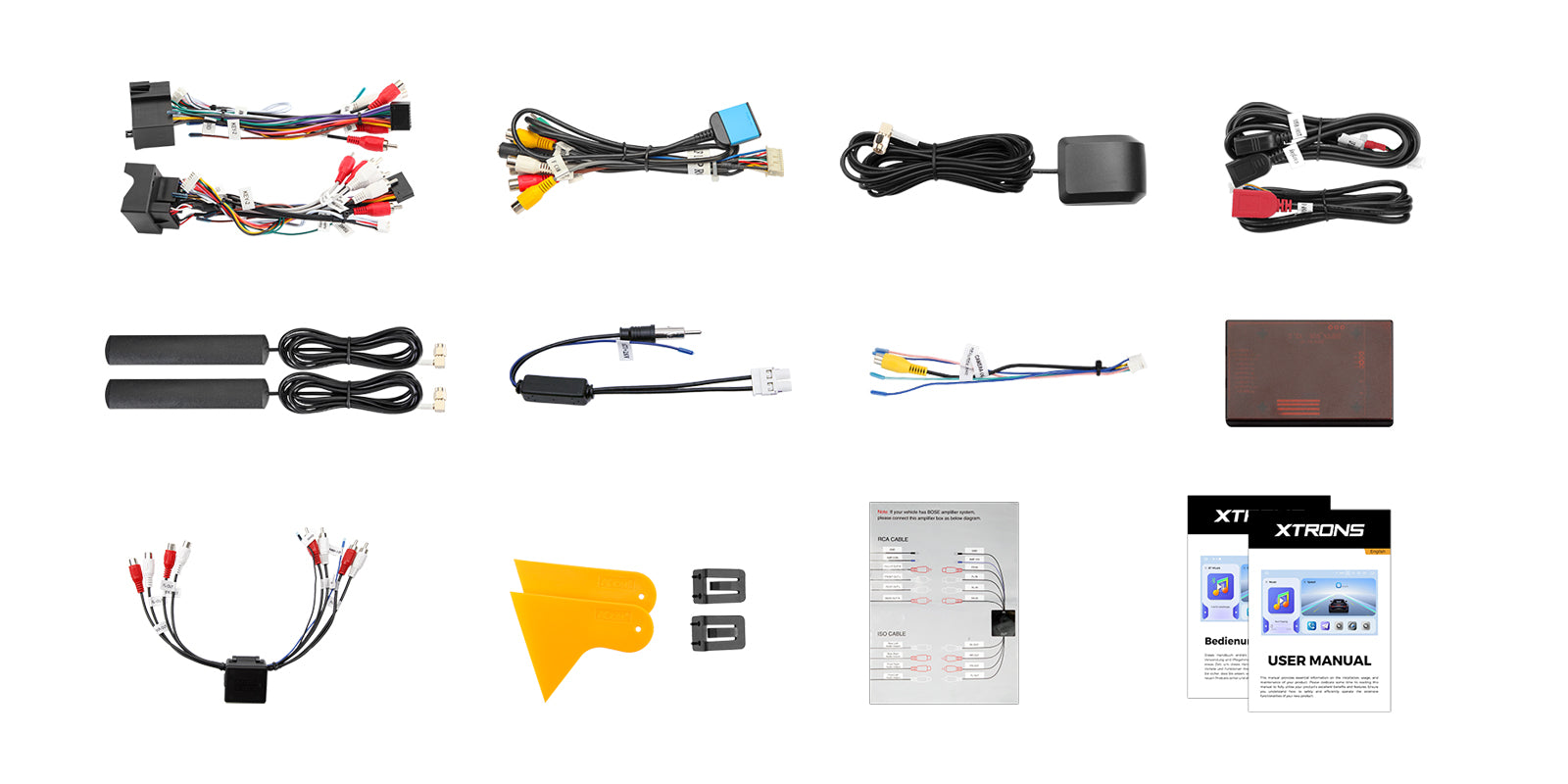 XTRONS IQ84A4AP 8in Android 14 Audio Head Unit Audi Qualcomm 665