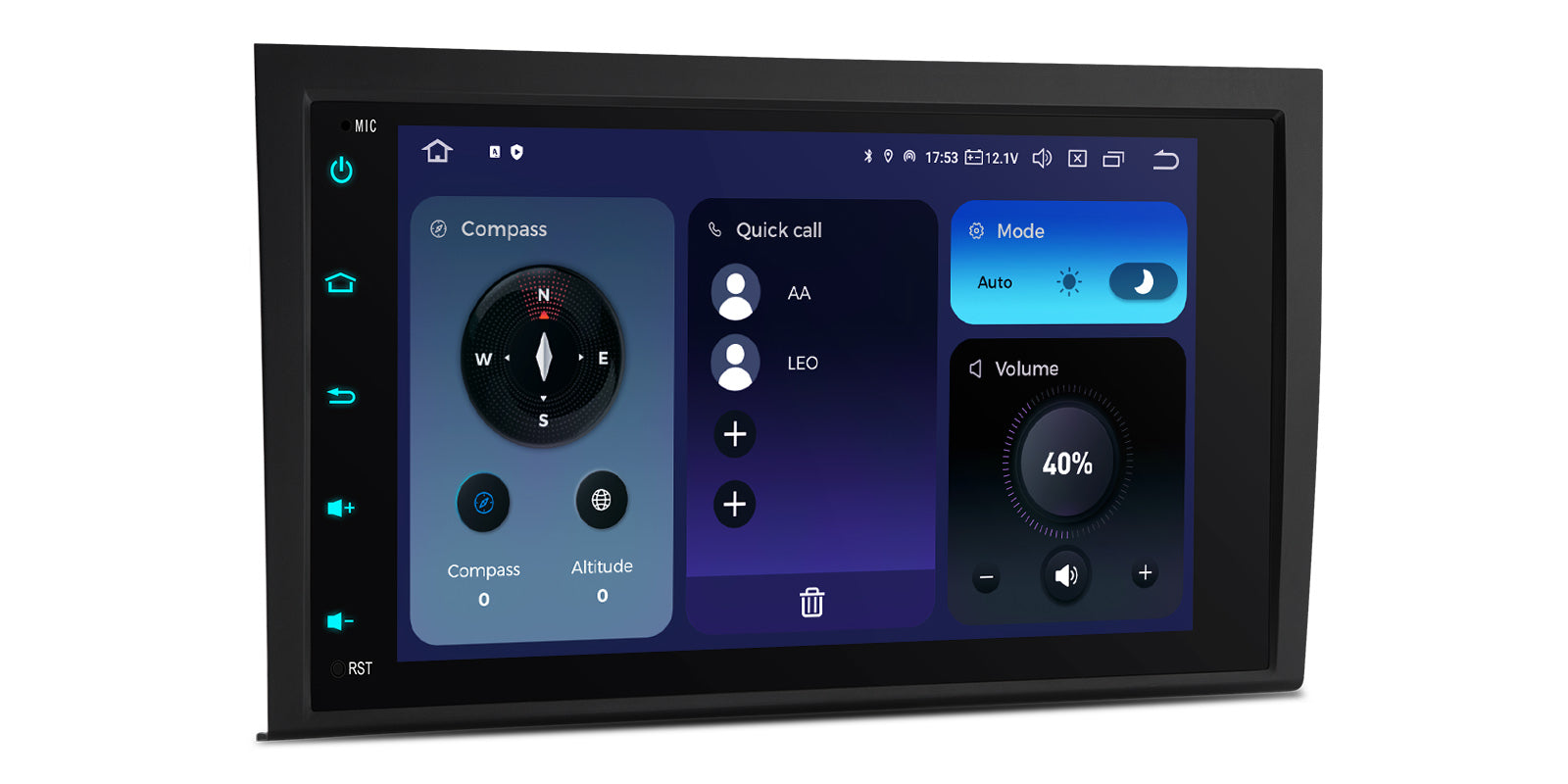 XTRONS IQ84A4AP 8in Android 14 Audio Head Unit Audi Qualcomm 665
