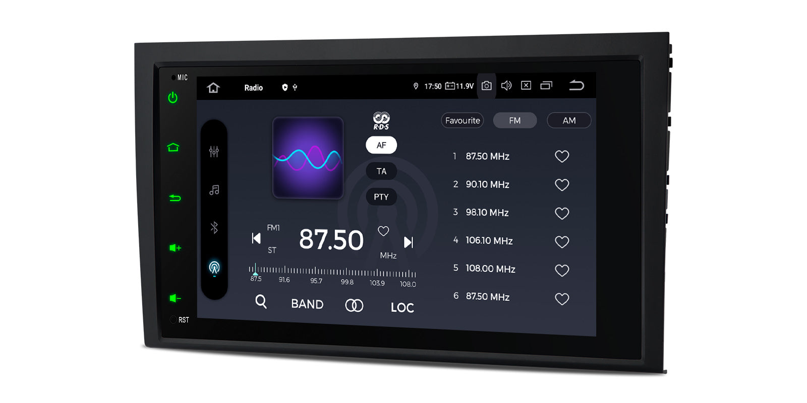 XTRONS IQ84A4AP 8in Android 14 Audio Head Unit Audi Qualcomm 665