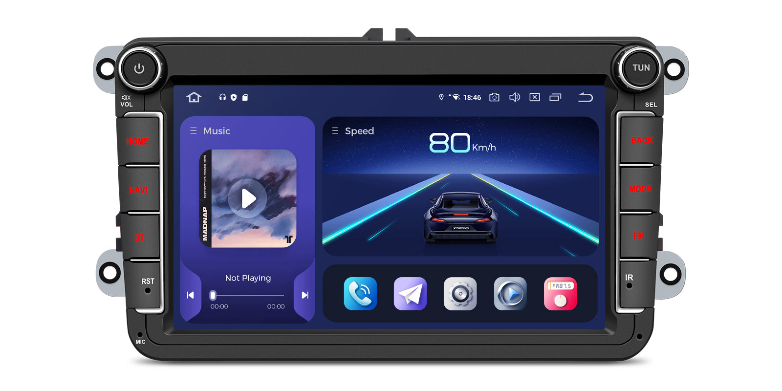 XTRONS IQ84MTVP VW Skoda Seat 8in Android Head Unit 8GB 256GB