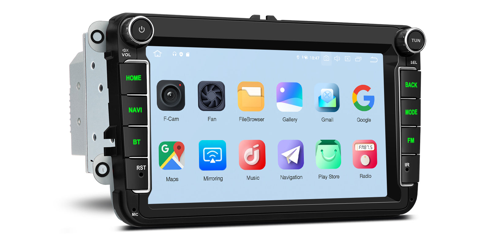 XTRONS IQ84MTVP VW Skoda Seat 8in Android Head Unit 8GB 256GB