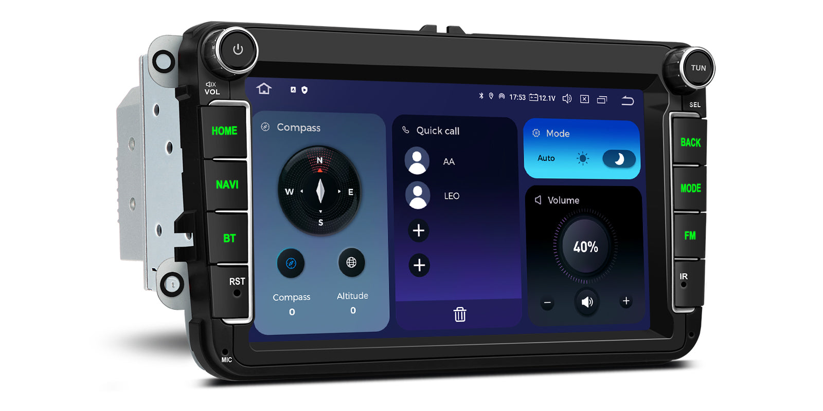 XTRONS IQ84MTVP VW Skoda Seat 8in Android Head Unit 8GB 256GB