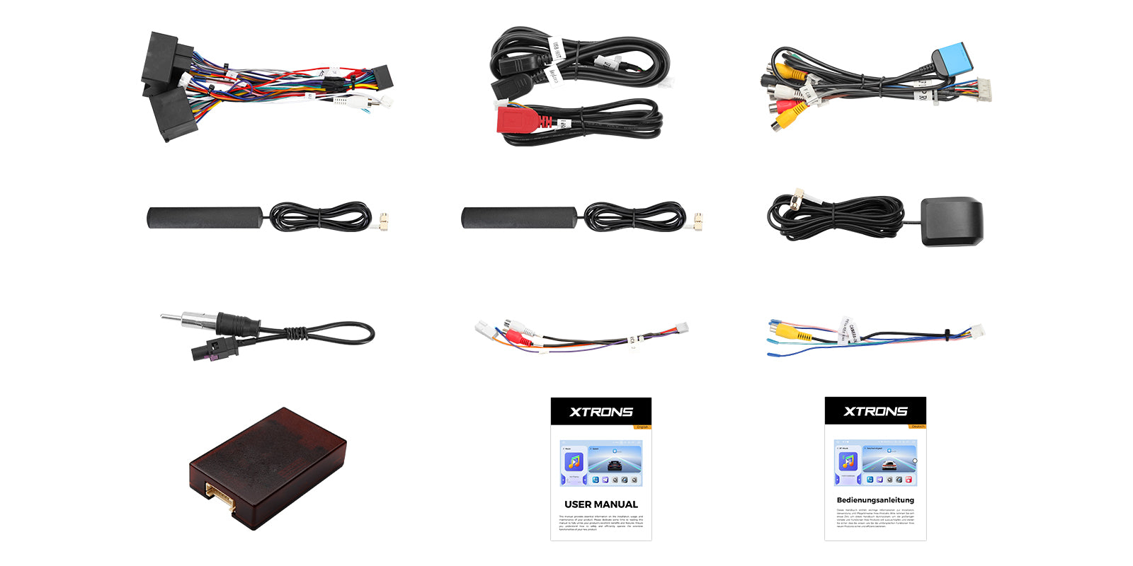 XTRONS IQP9446BP 9in QLED Android 14 Car Stereo for BMW