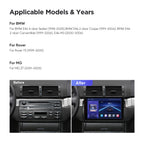 XTRONS IQP9446BP BMW Qualcomm 665 Android 14 Head Unit 9in QLED