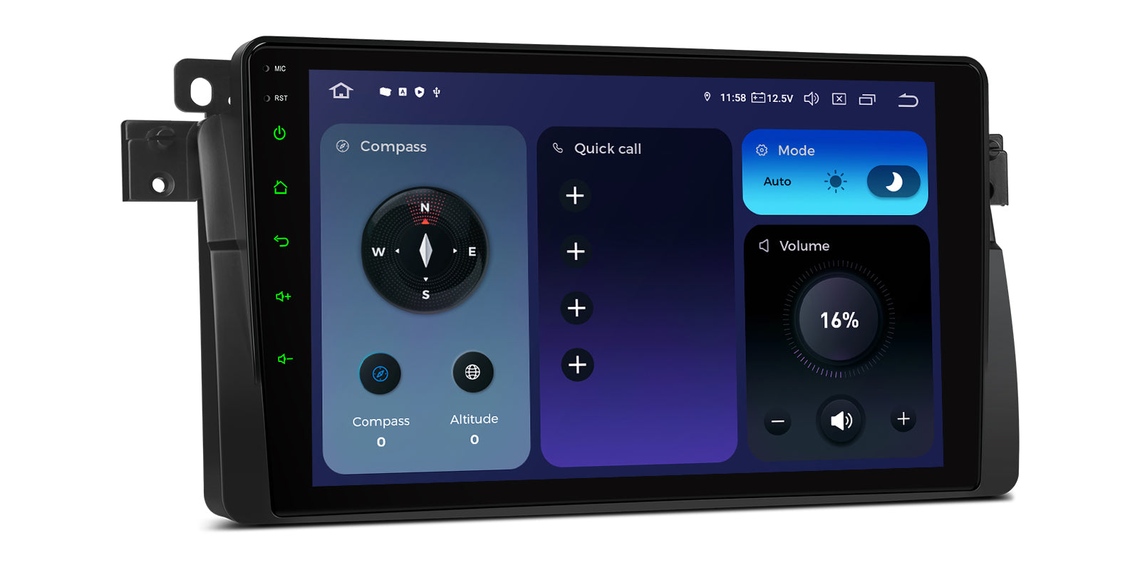 XTRONS IQP9446BP 9in QLED Android 14 Car Stereo for BMW