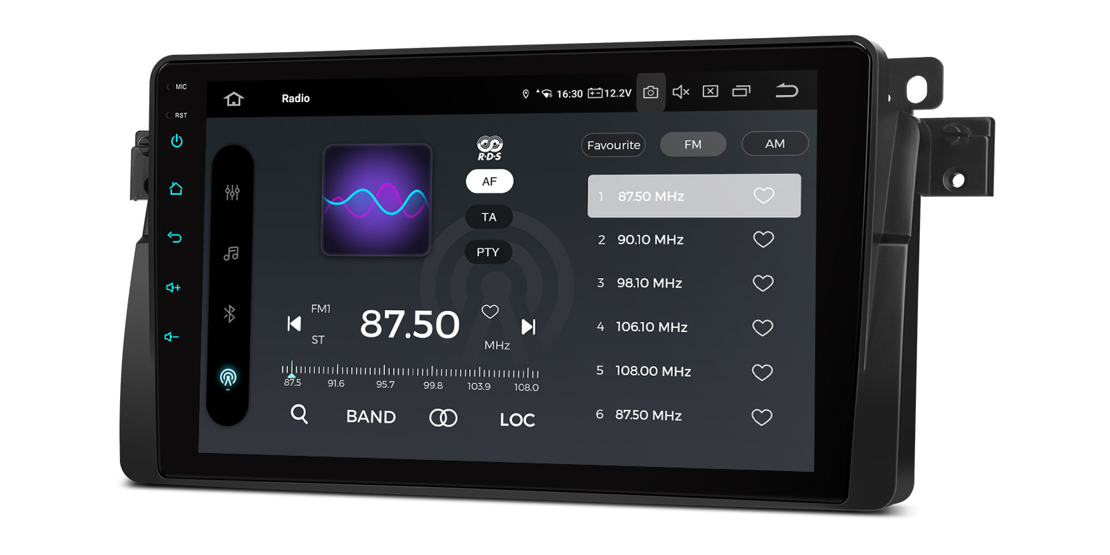 XTRONS IQP9446BP BMW Qualcomm 665 Android 14 Head Unit 9in QLED