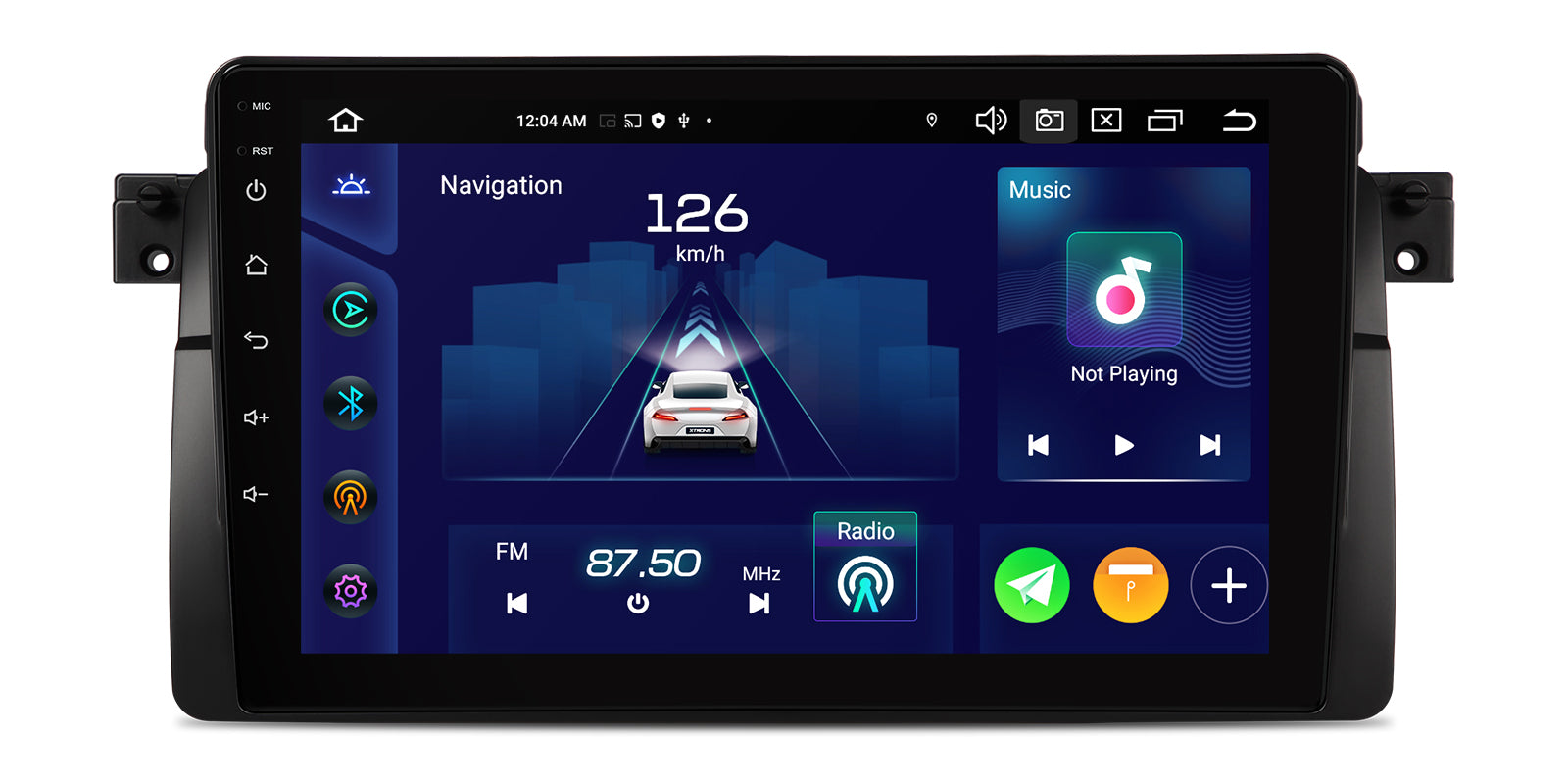 XTRONS IXAP9446BL 9in Wireless CarPlay Android 14 Head Unit BMW
