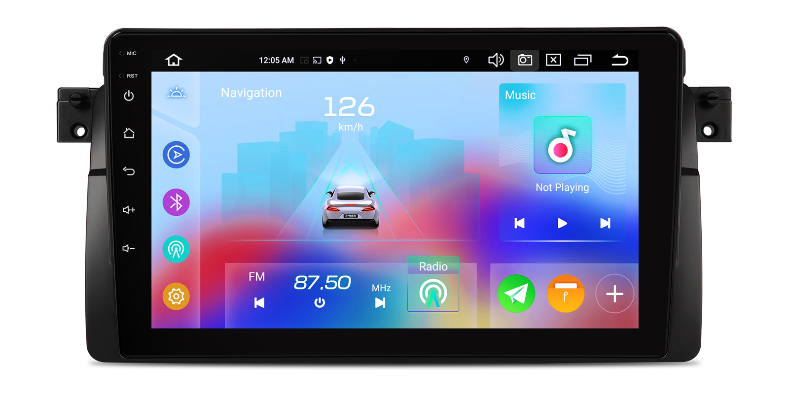 XTRONS IXAP9446BL 9" Android Head Unit Car Stereo Wireless CarPlay