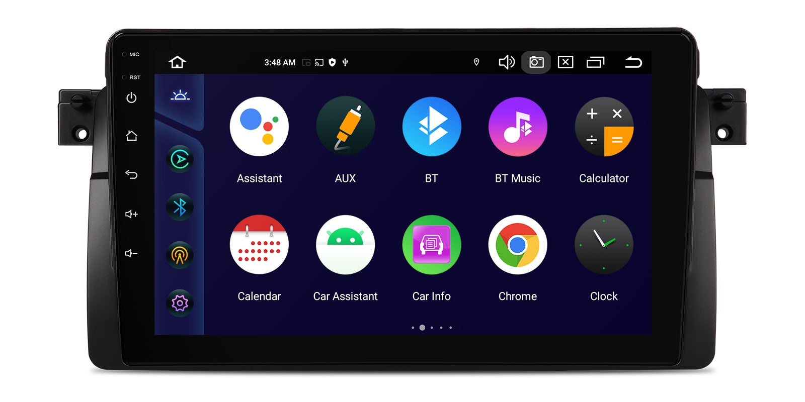 XTRONS IXAP9446BL 9in Wireless CarPlay Android 14 Head Unit BMW