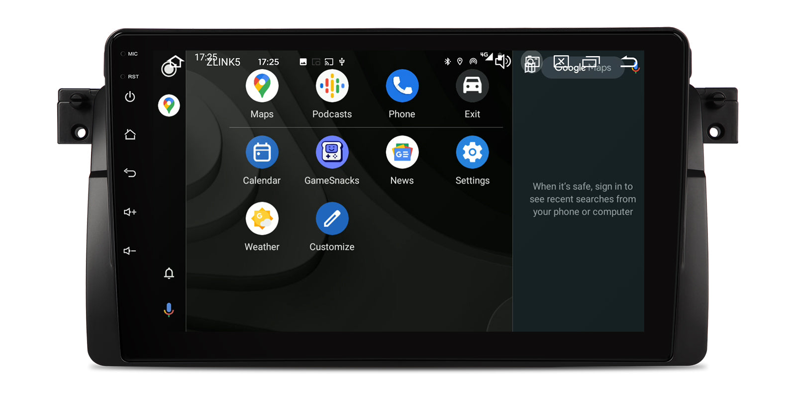 XTRONS IXAP9446BL 9in Wireless CarPlay Android 14 Head Unit BMW