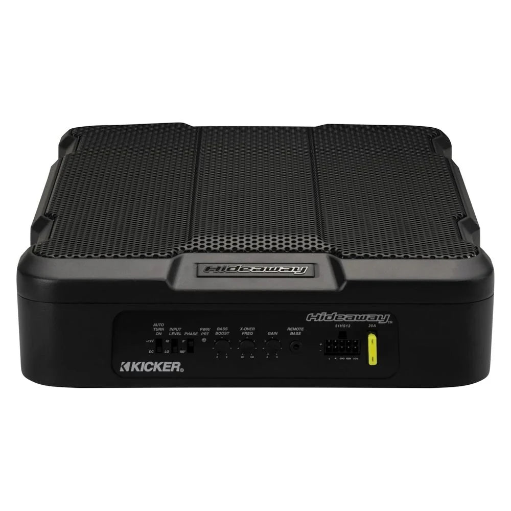 Kicker HS 12" Active Hideaway Subwoofer Enclosure