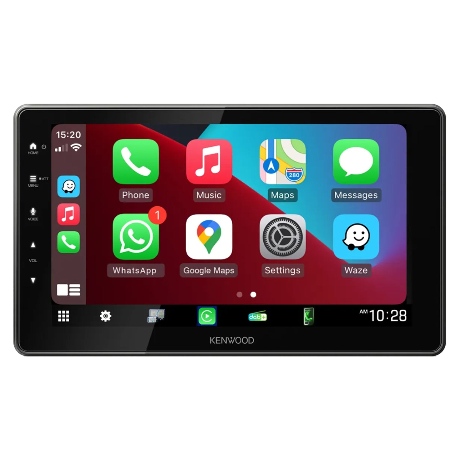 Kenwood DMX-F920DS 9 Inch Car Stereo Wireless Apple CarPlay DAB Radio