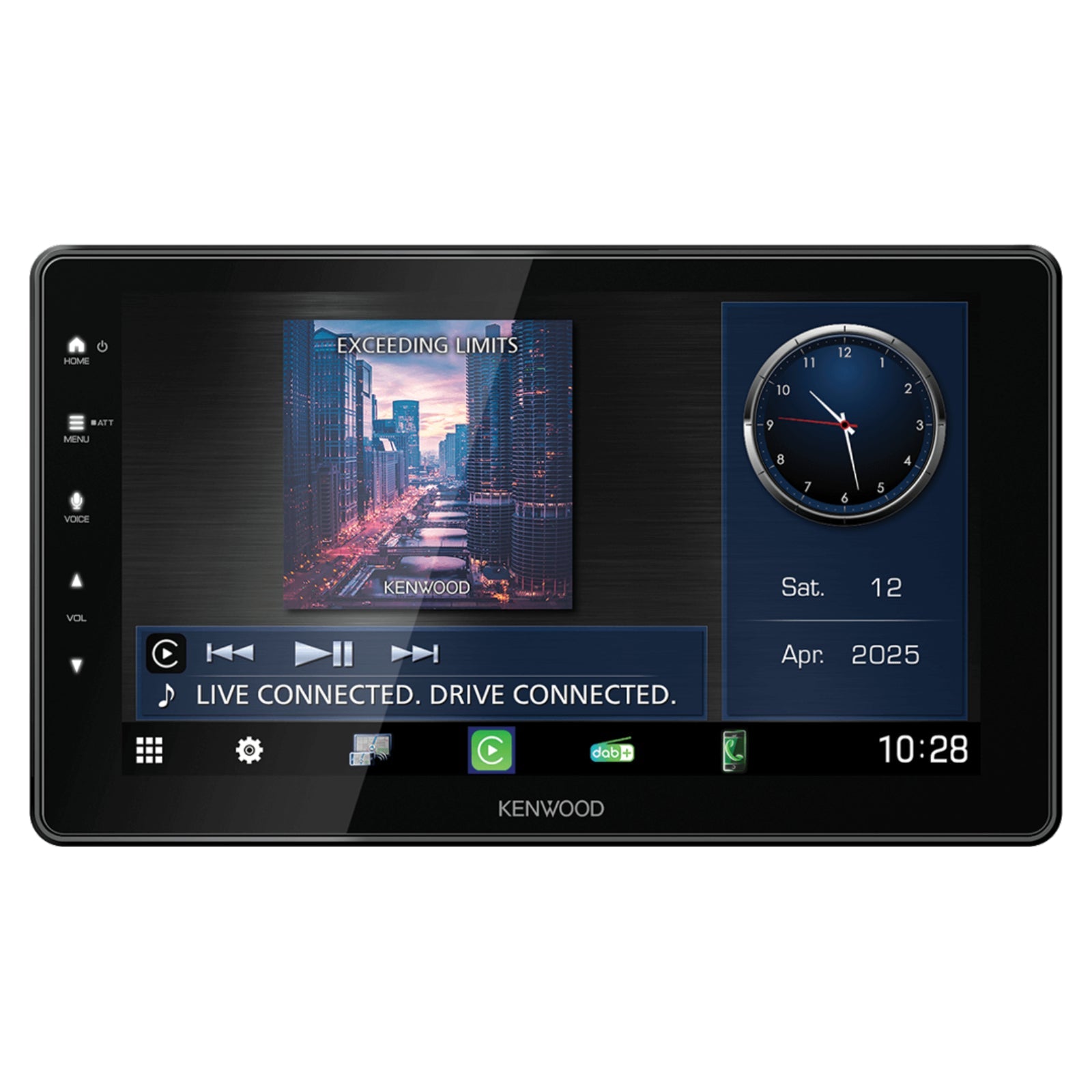 Kenwood DMX-F920DS 9 Inch Car Stereo Wireless Apple CarPlay DAB Radio