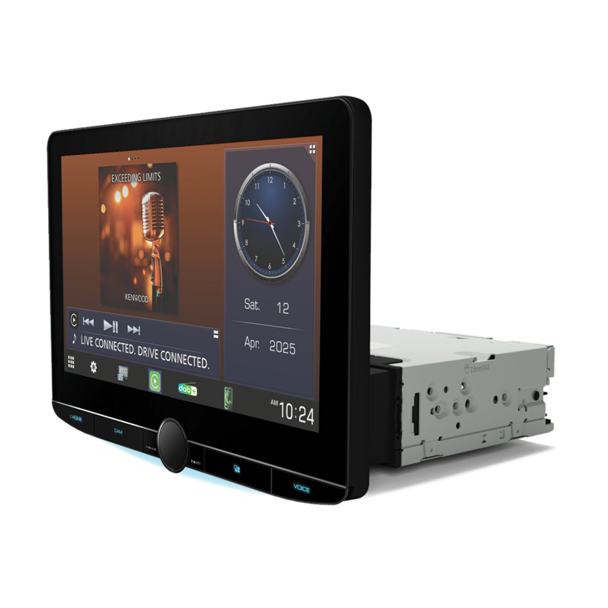 Kenwood DMX9724XDS Wireless Apple CarPlay Android Auto DAB Bluetooth Car Stereo