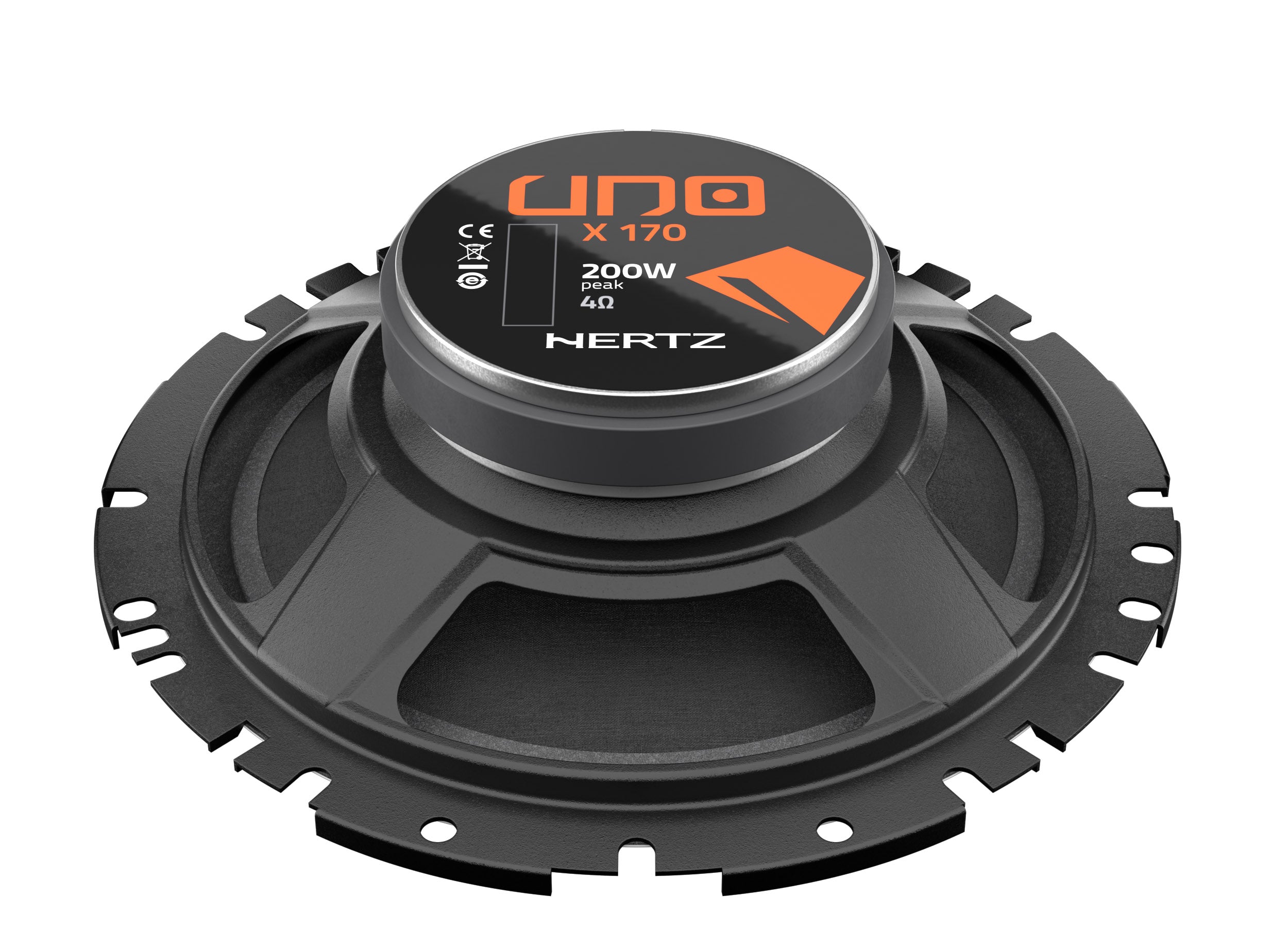 Hertz Uno X 170 6.7in Coaxial Car Speaker 200W 4 Ohm