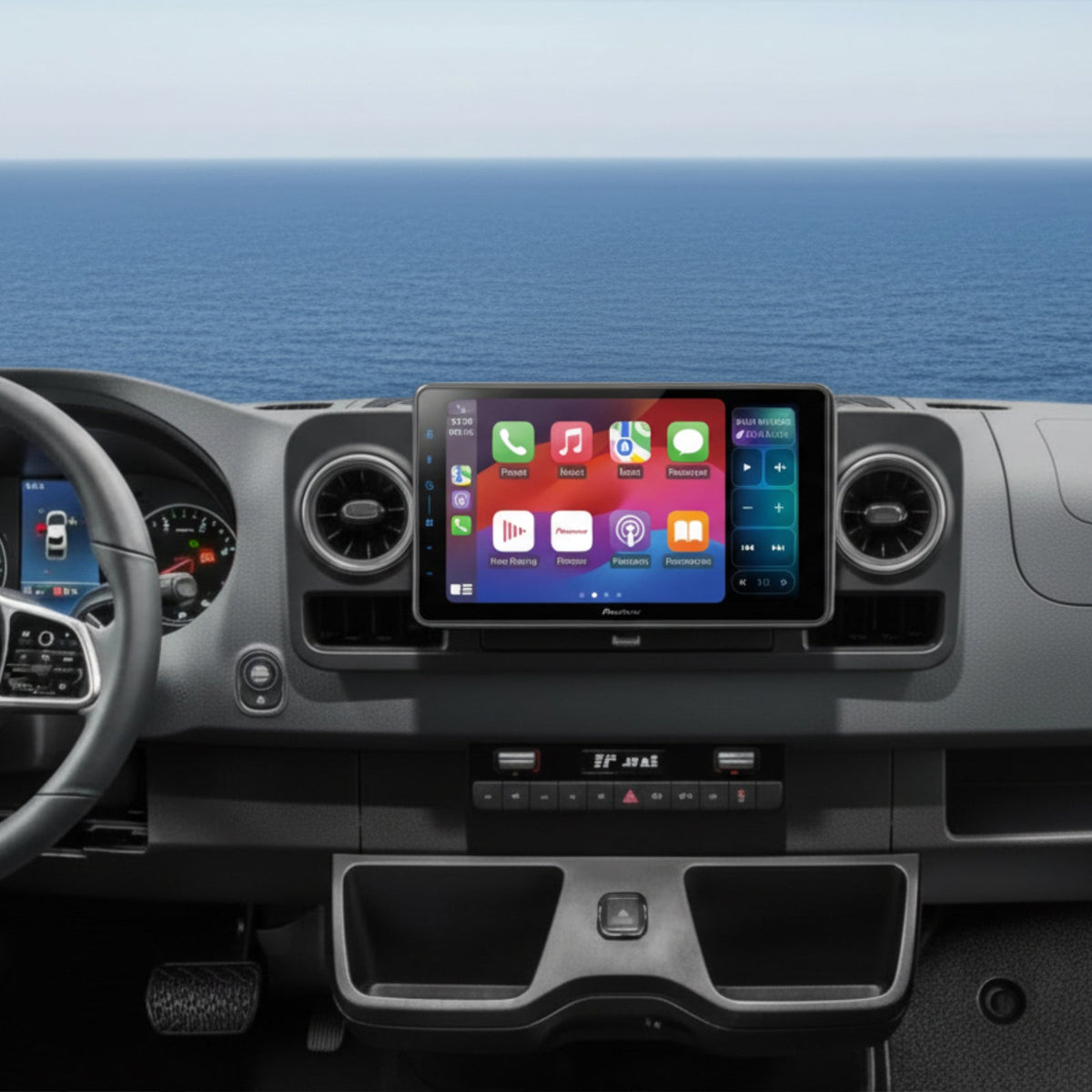Pioneer SPH-EVO98DAB 9 Inch Apple CarPlay Android Auto Floating Car Stereo