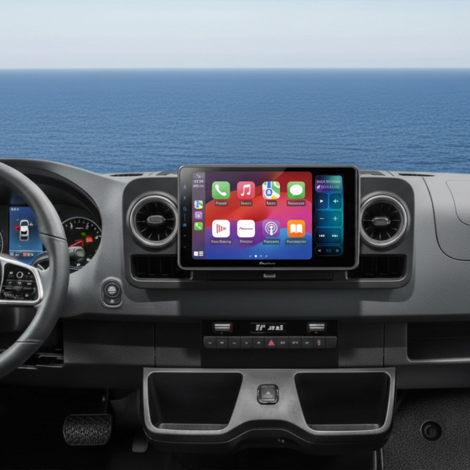Pioneer SPH-EVO98DAB 9 Inch Apple CarPlay Android Auto Floating Car Stereo