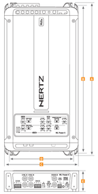 Hertz ML Power 5 5-Channel Car Audio Amplifier 950W