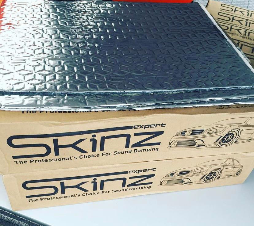 Skinz Expert 3mm Car Sound Deadening Door Kit 7 Sheets