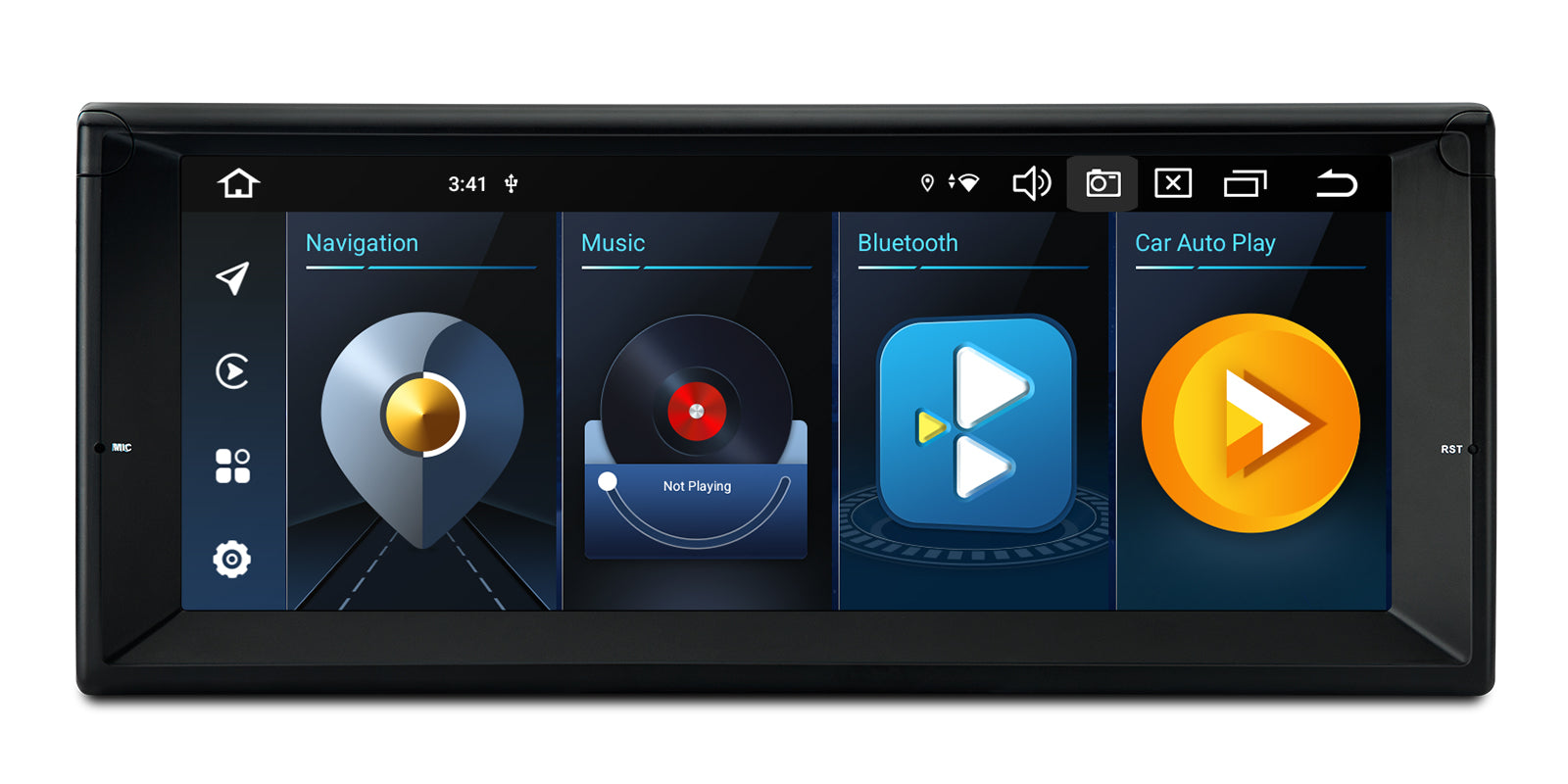 XTRONS PX1439BLHGS 10.25in Android Head Unit 4G LTE 4GB 64GB for BMW E39/E38
