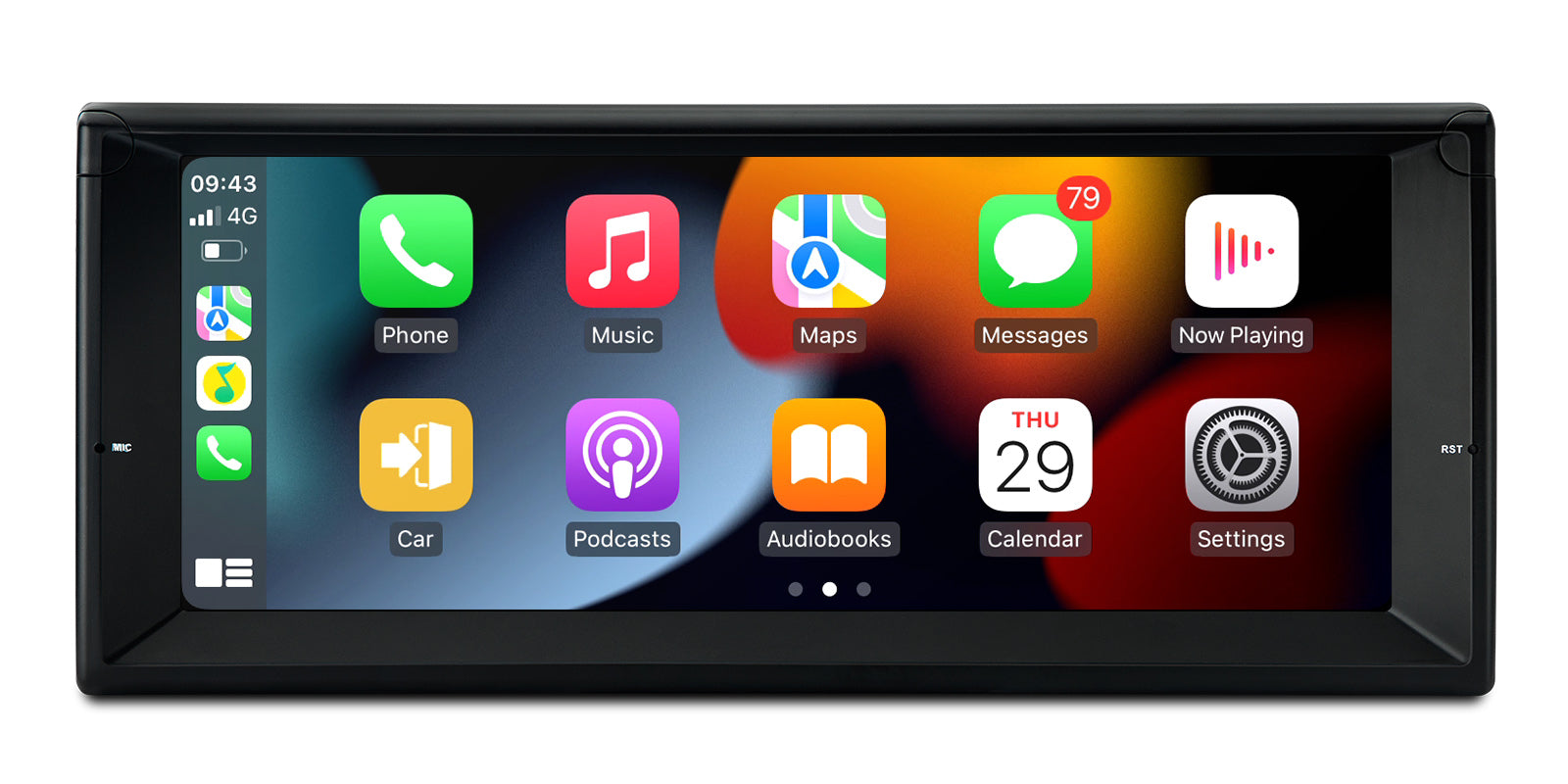 XTRONS PX1439BLHGS 10.25-Inch Android Head Unit Wireless CarPlay for BMW E39/E38