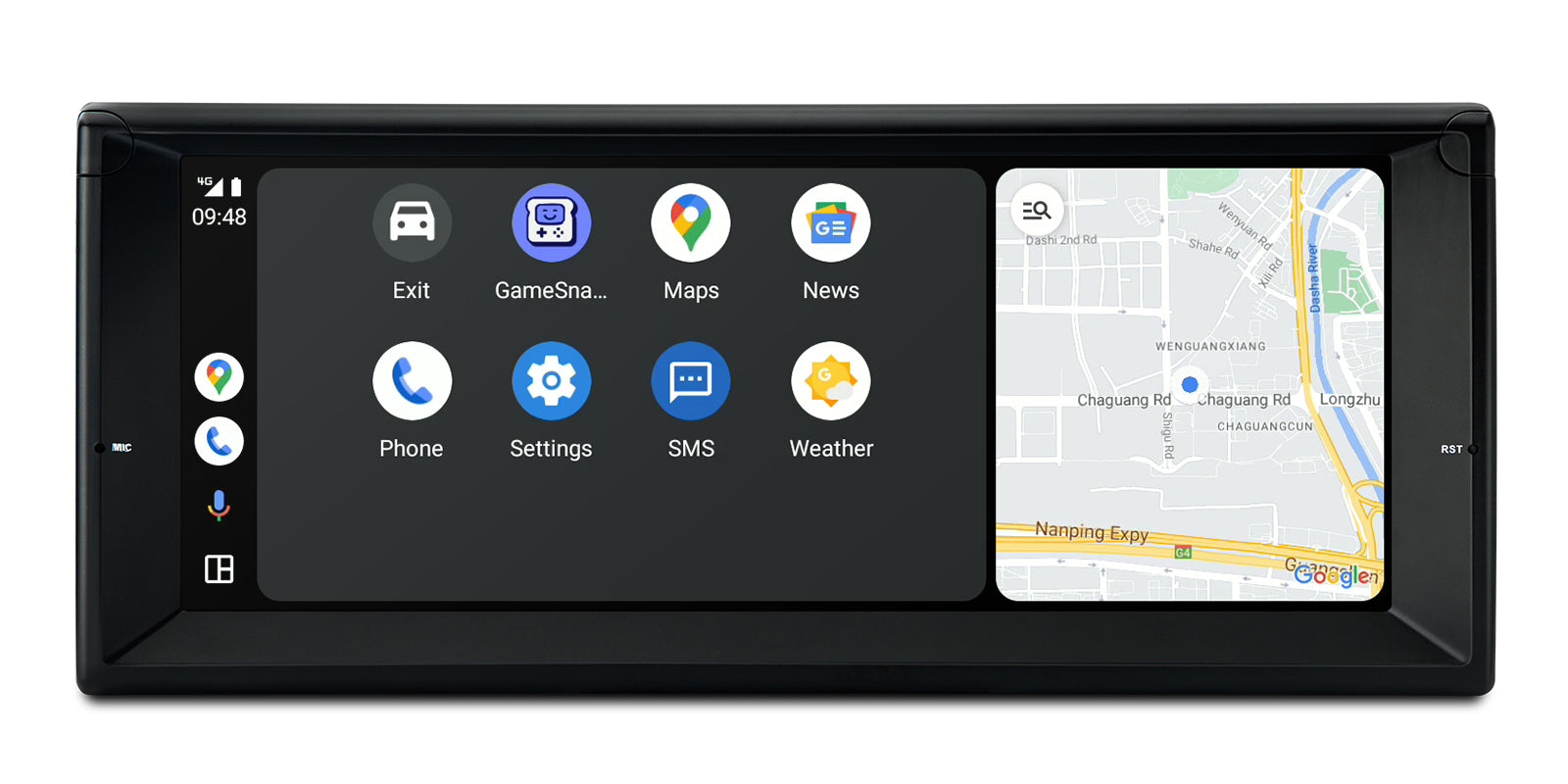 XTRONS PX1439BLHGS 10.25-Inch Android Head Unit Wireless CarPlay for BMW E39/E38