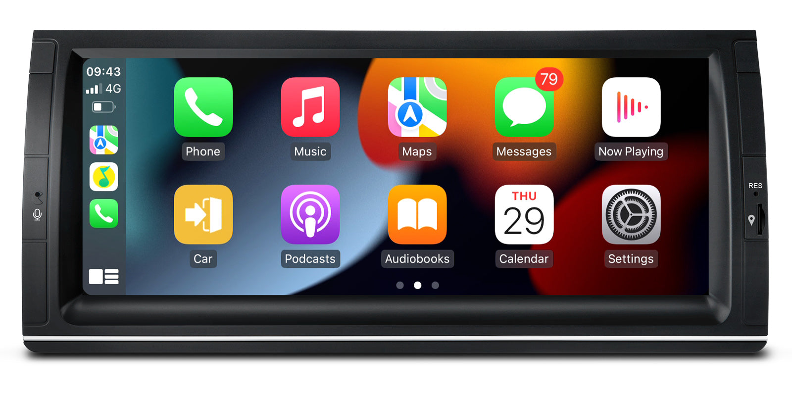 XTRONS PX1453BLHGS Android 14 4G LTE Head Unit 10.25in BMW X5 E53
