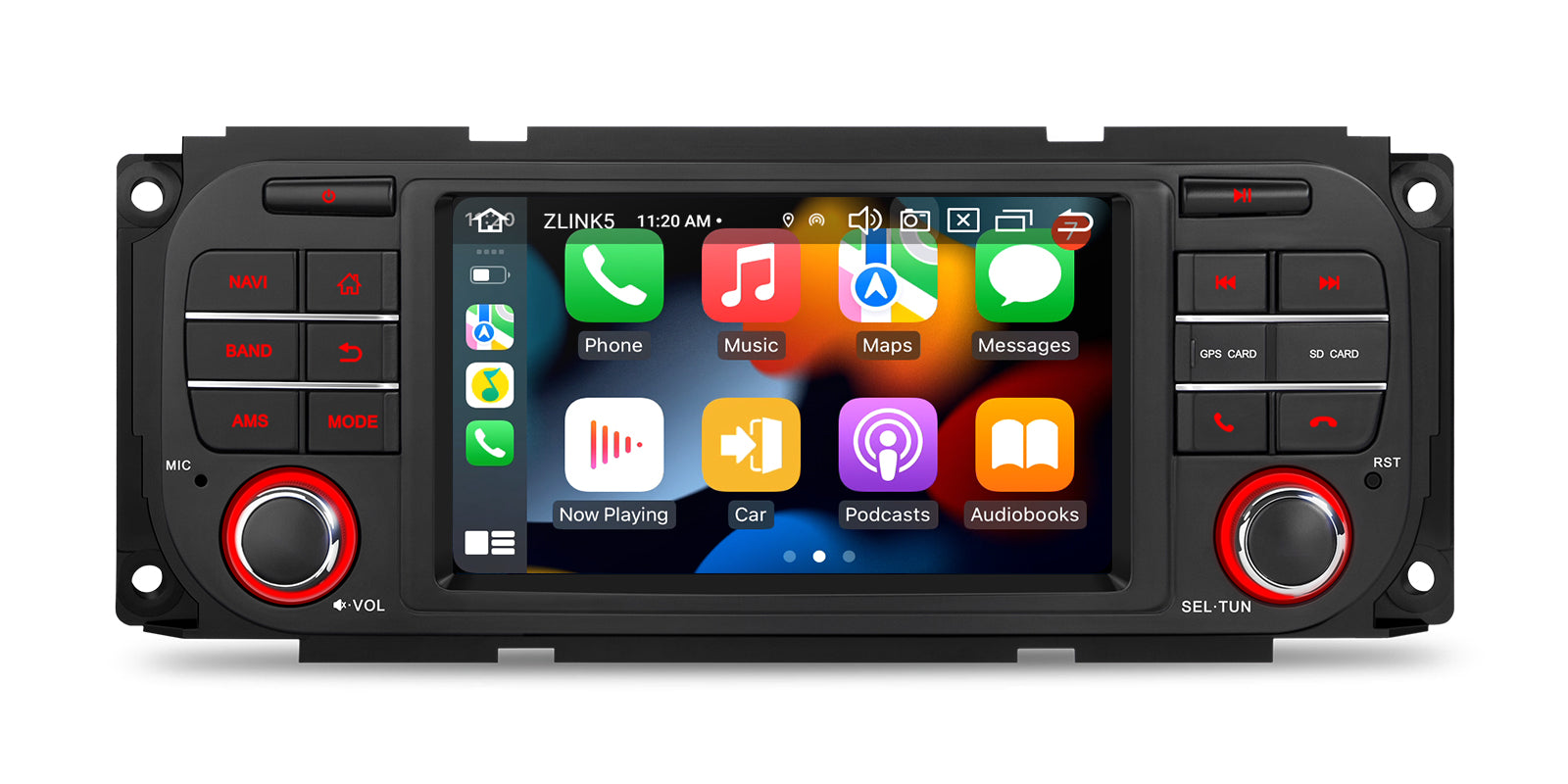 XTRONS PX54WRJLGS 5" Android 14 Car Stereo 4GB 64GB Jeep/Dodge/Chrysler