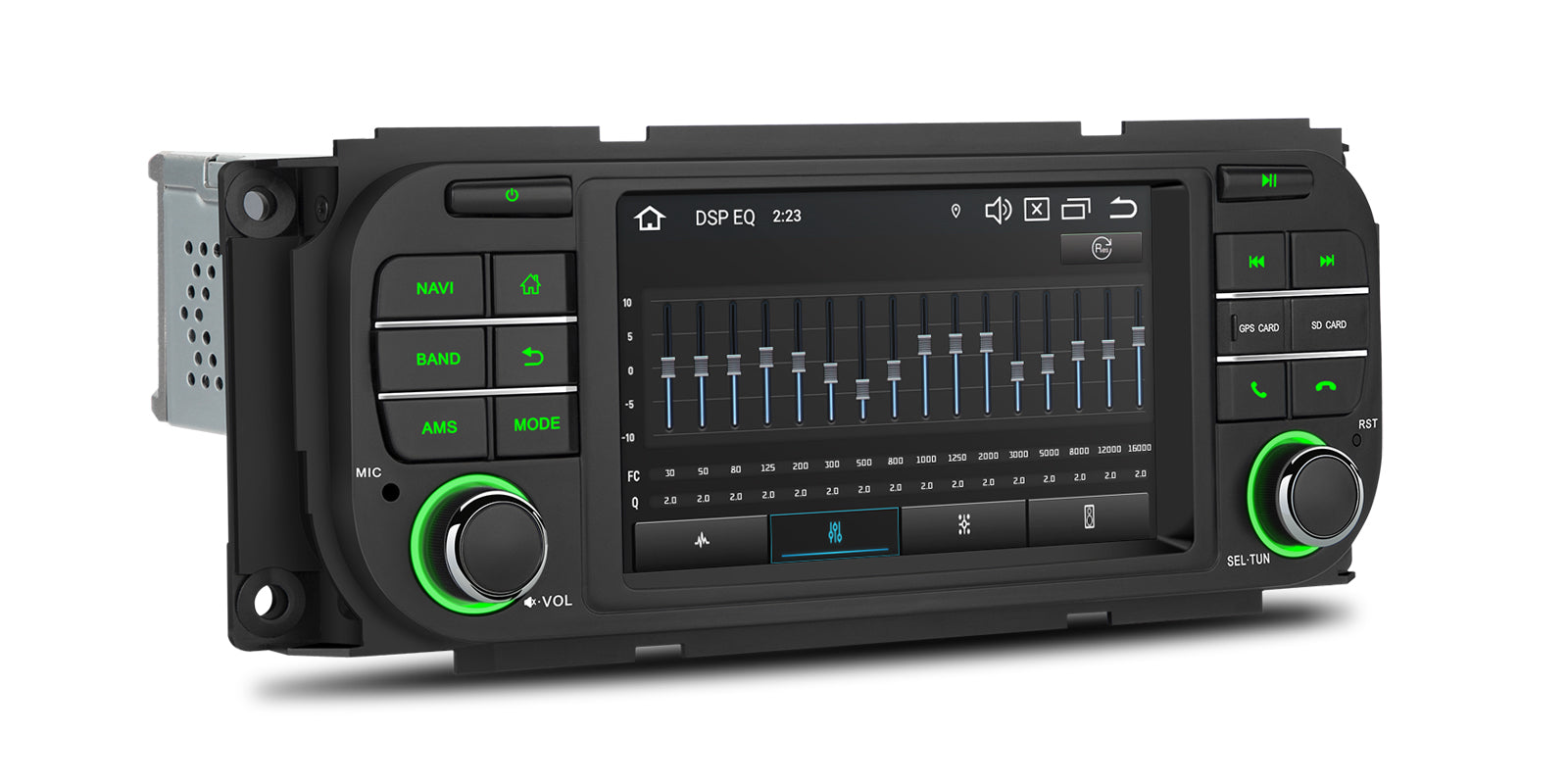 XTRONS PX54WRJLGS 5" Android 14 Car Stereo 4GB 64GB Jeep/Dodge/Chrysler