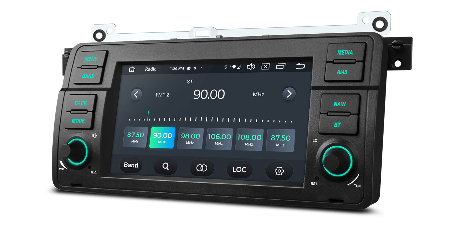 XTRONS PX7446BL BMW/Rover/MG 7" Android Head Unit Car Stereo Apple CarPlay