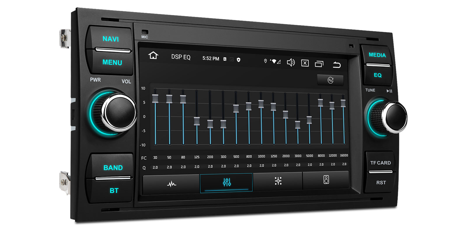 XTRONS PX7446BL 7in Android Head Unit 4G LTE Wireless CarPlay