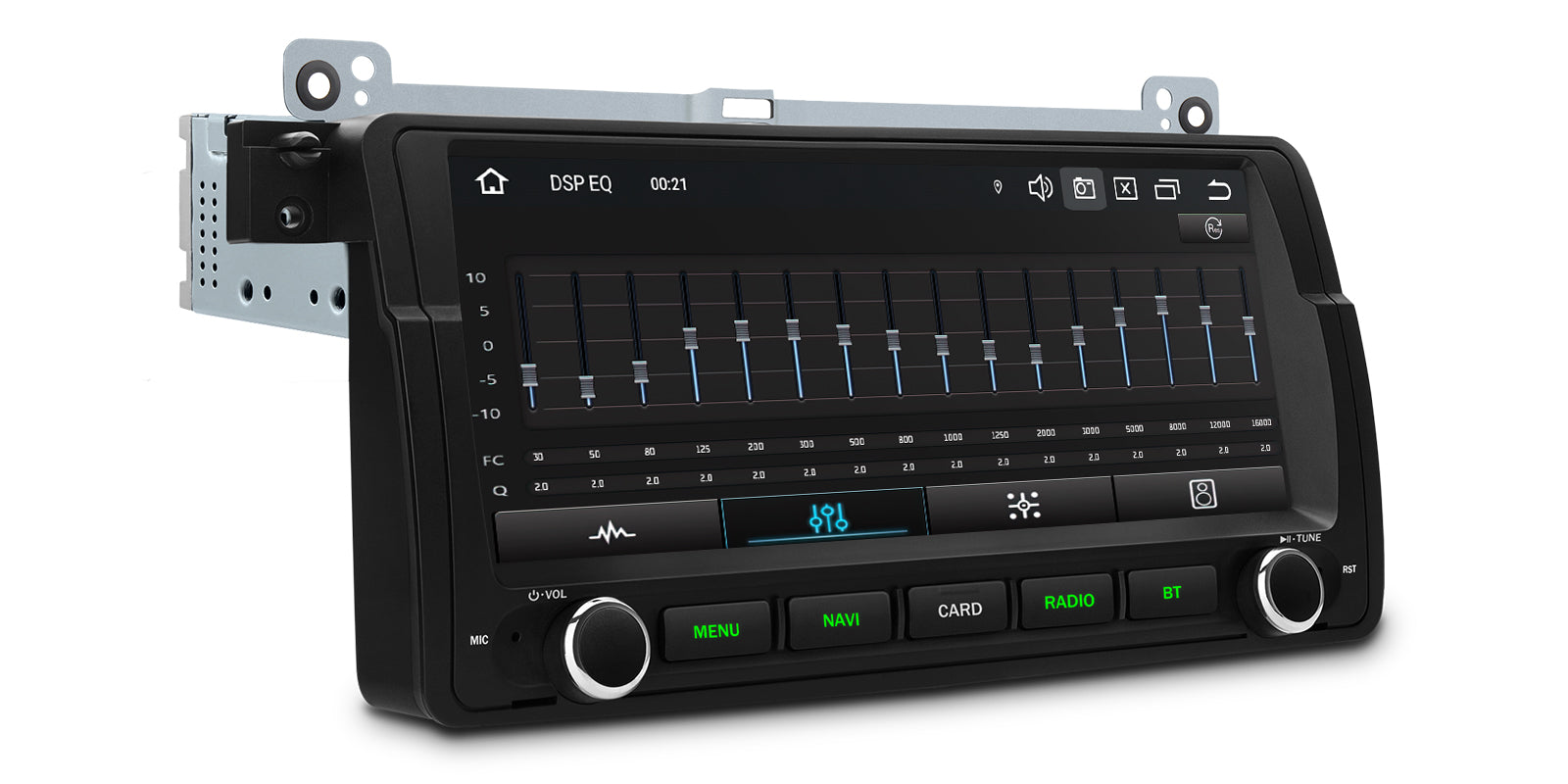 XTRONS PX8446BLHGS 8.8in Android 14 Head Unit 4GB 64GB BMW