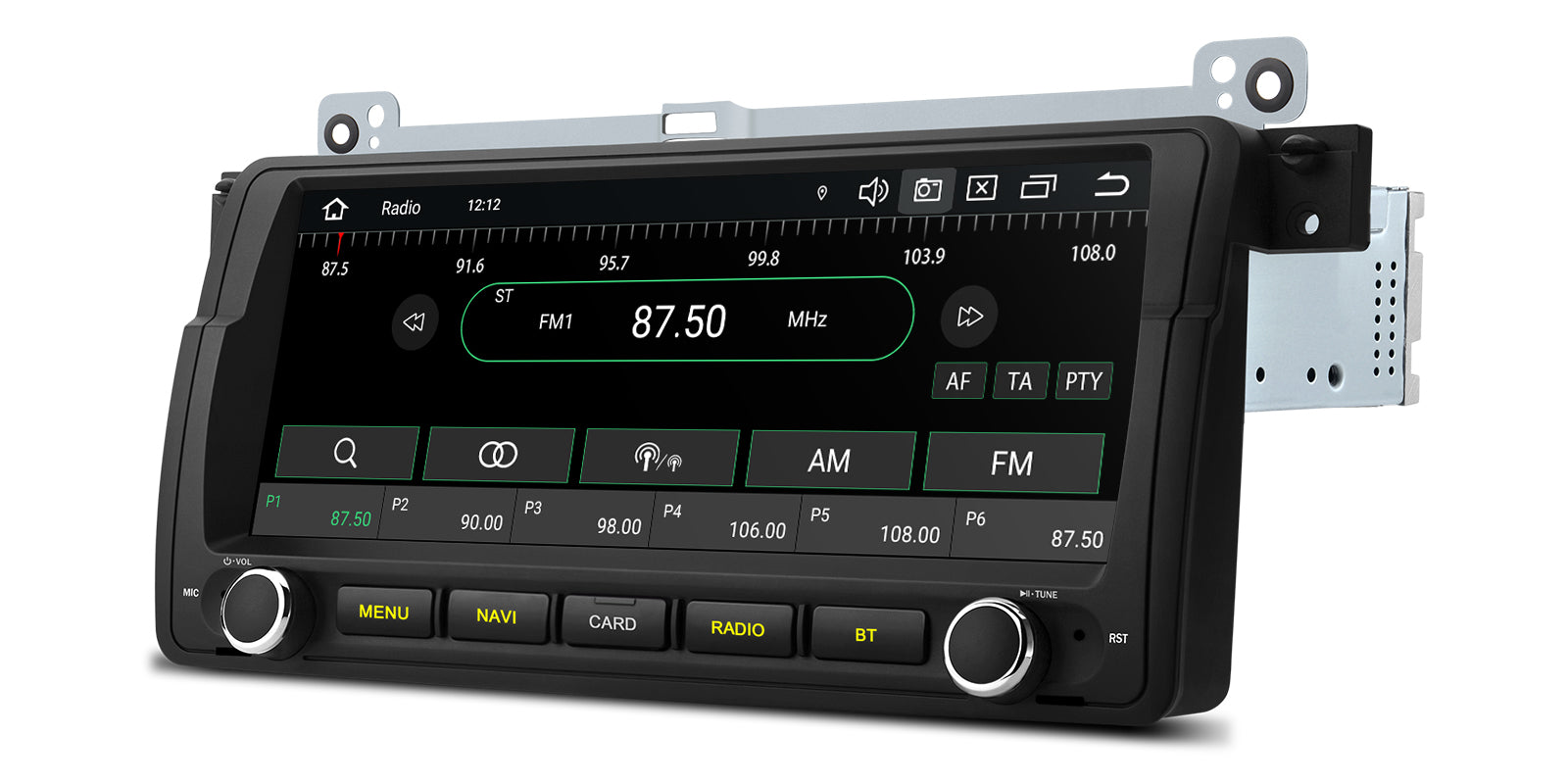 XTRONS PX8446BLHGS 8.8" Android 14 Octa-Core 4G LTE Head Unit for BMW/Rover/MG