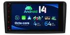 XTRONS PX84A3ALDABGS 8in Android Head Unit 4GB RAM 64GB ROM for Audi A3 S3 RS3