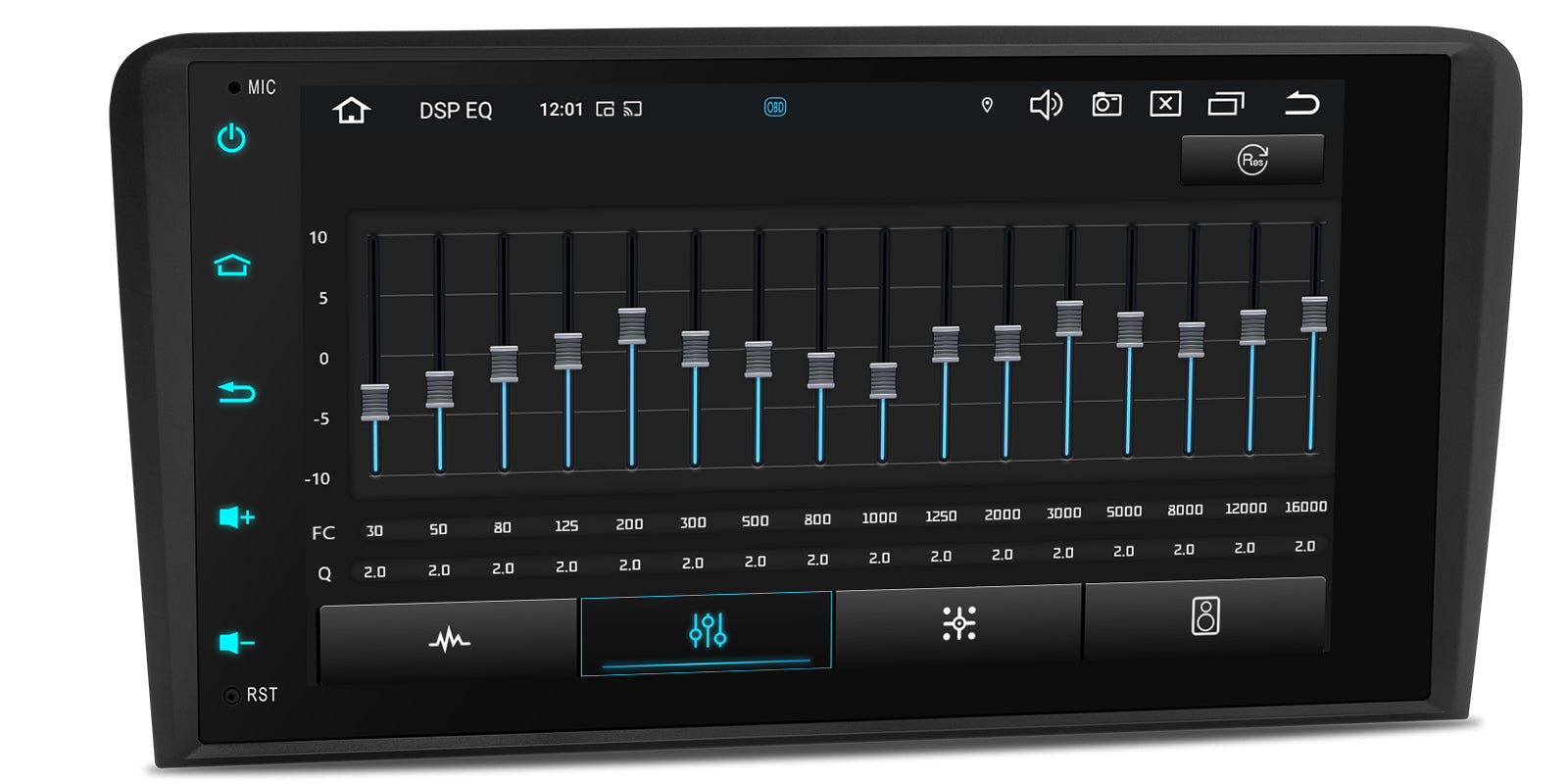 XTRONS PX84A3ALDABGS 8in Android Head Unit 4GB RAM 64GB ROM for Audi A3 S3 RS3