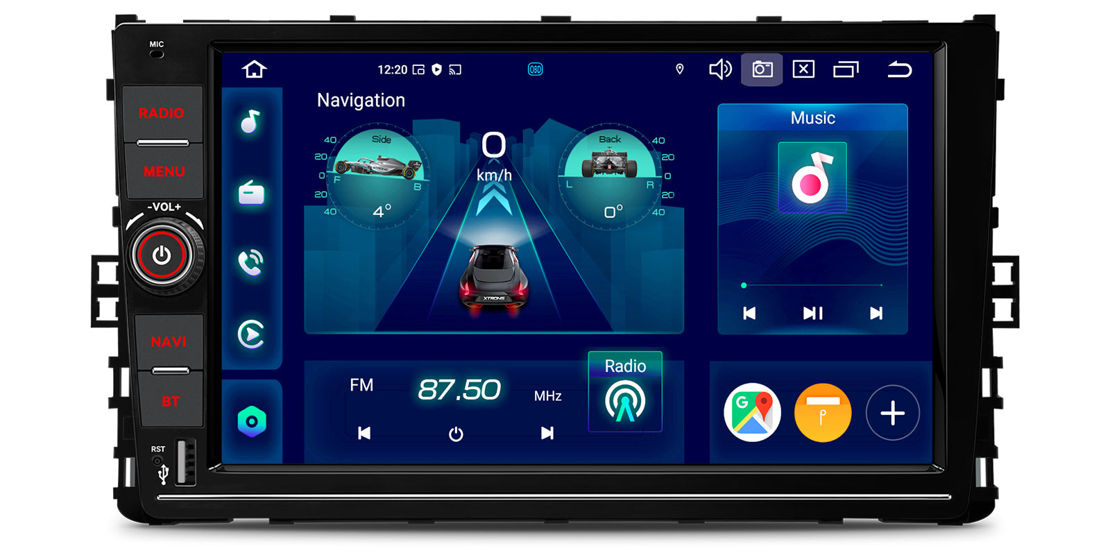 XTRONS PX94MTNVGS Volkswagen 9" Android 14 4G LTE Head Unit