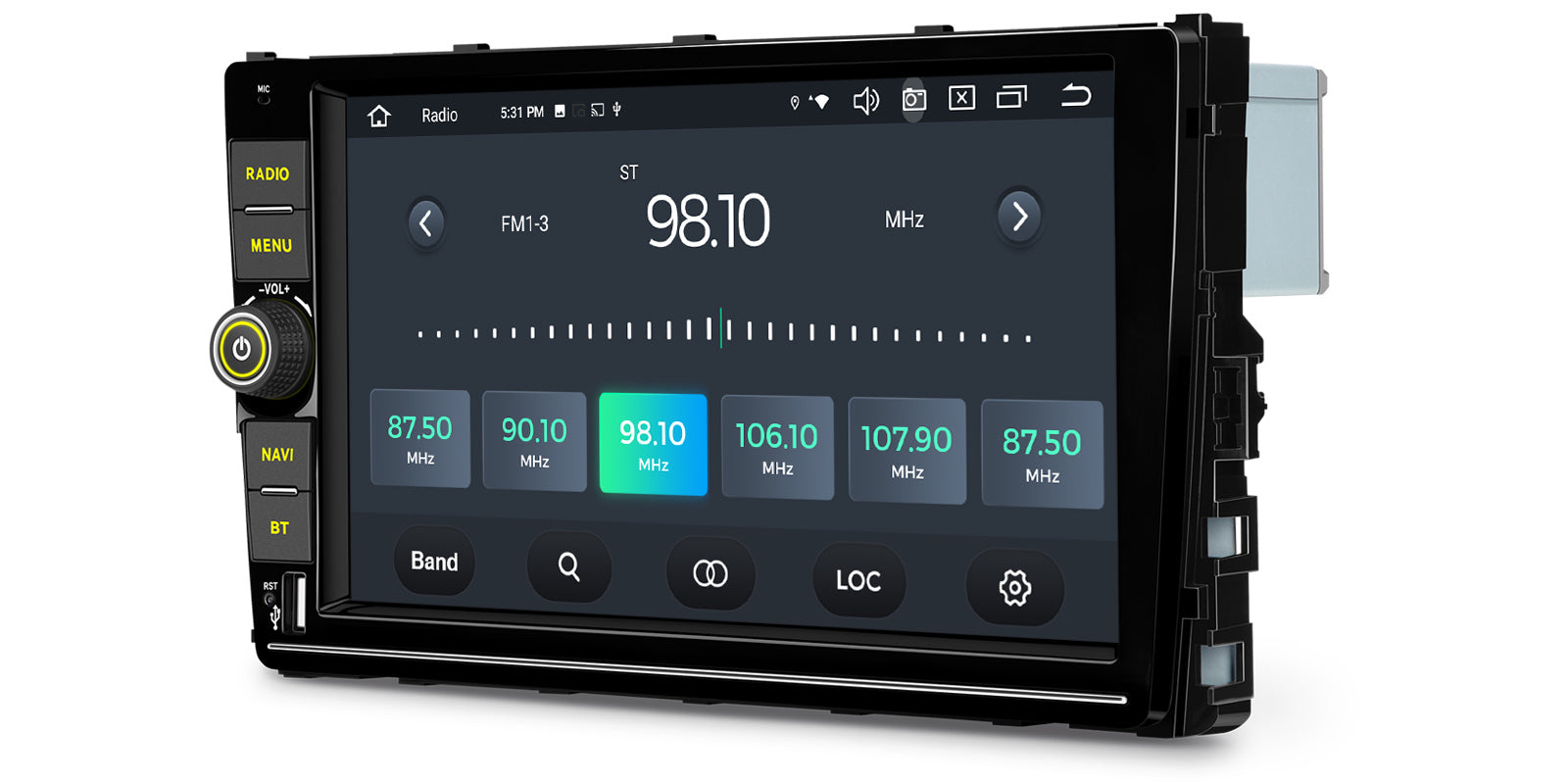 XTRONS 9" Android Head Unit Wireless CarPlay 4G LTE for Volkswagen
