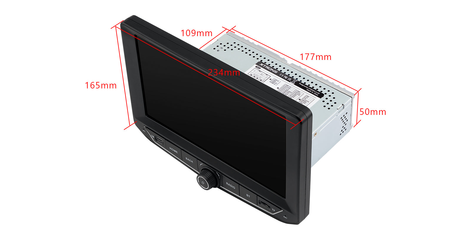 XTRONS PX94WLJGS Octa Core Android 14 Head Unit 9in 4GB RAM 64GB ROM