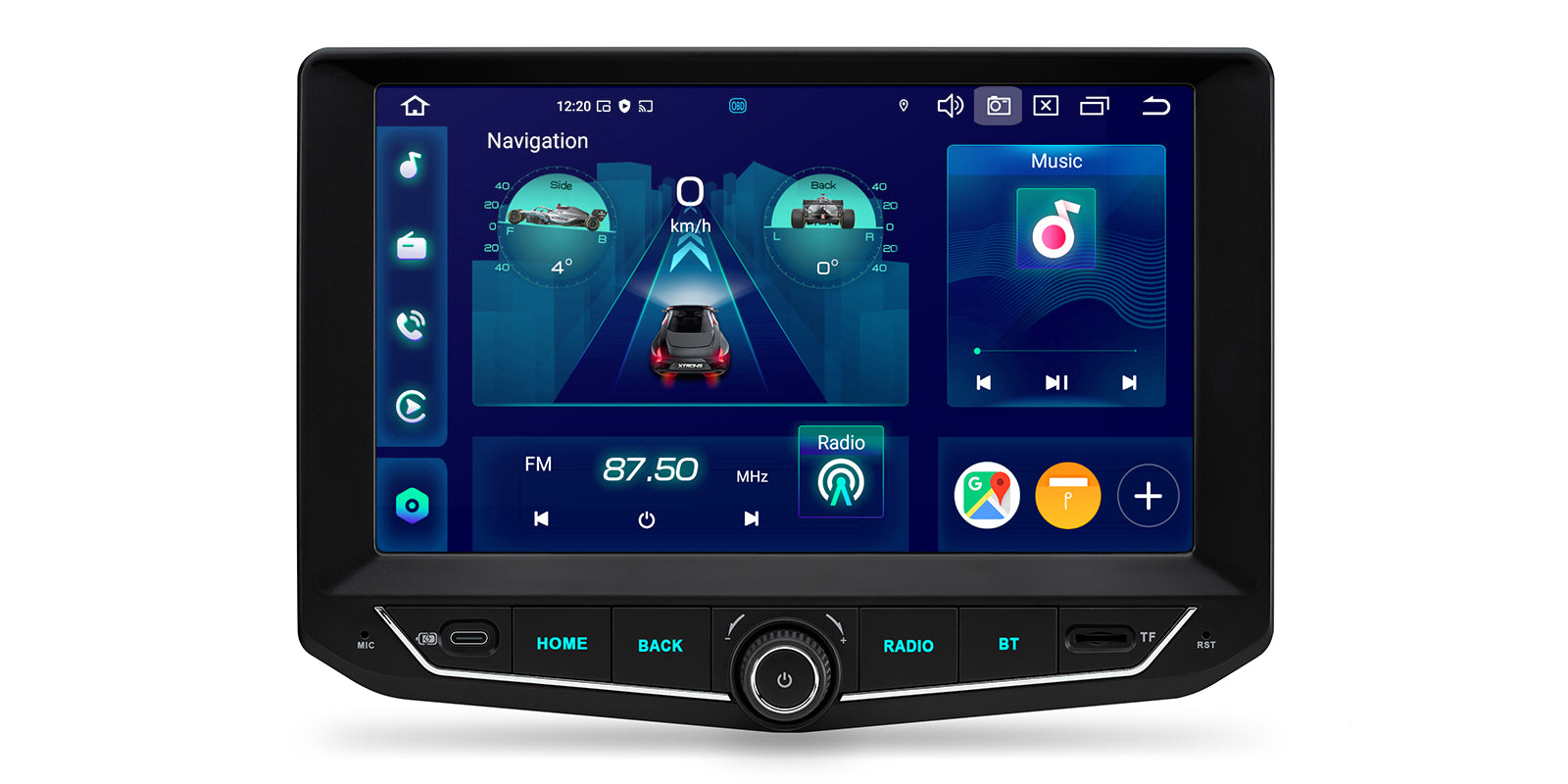 XTRONS PX94WLJGS Octa Core Android 14 Head Unit 9in 4GB RAM 64GB ROM