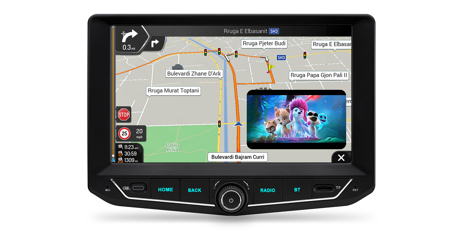 XTRONS PX94WLJGS Octa Core Android 14 Head Unit 9in 4GB RAM 64GB ROM
