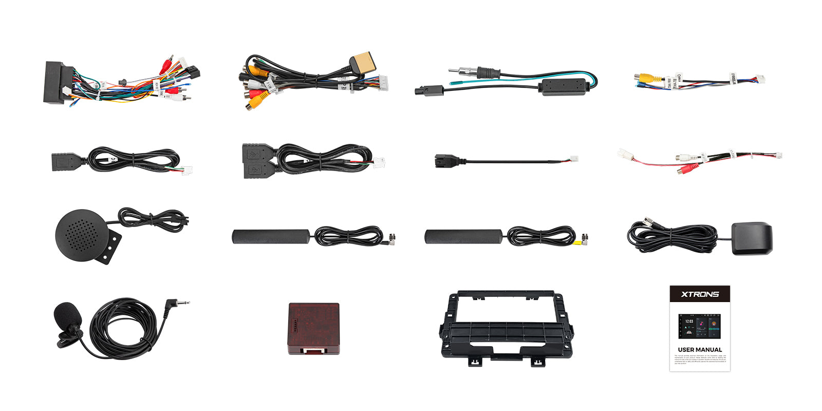 XTRONS PXH94RGJLGS 9in Android 14 Head Unit for Jeep Renegade 4GB 64GB
