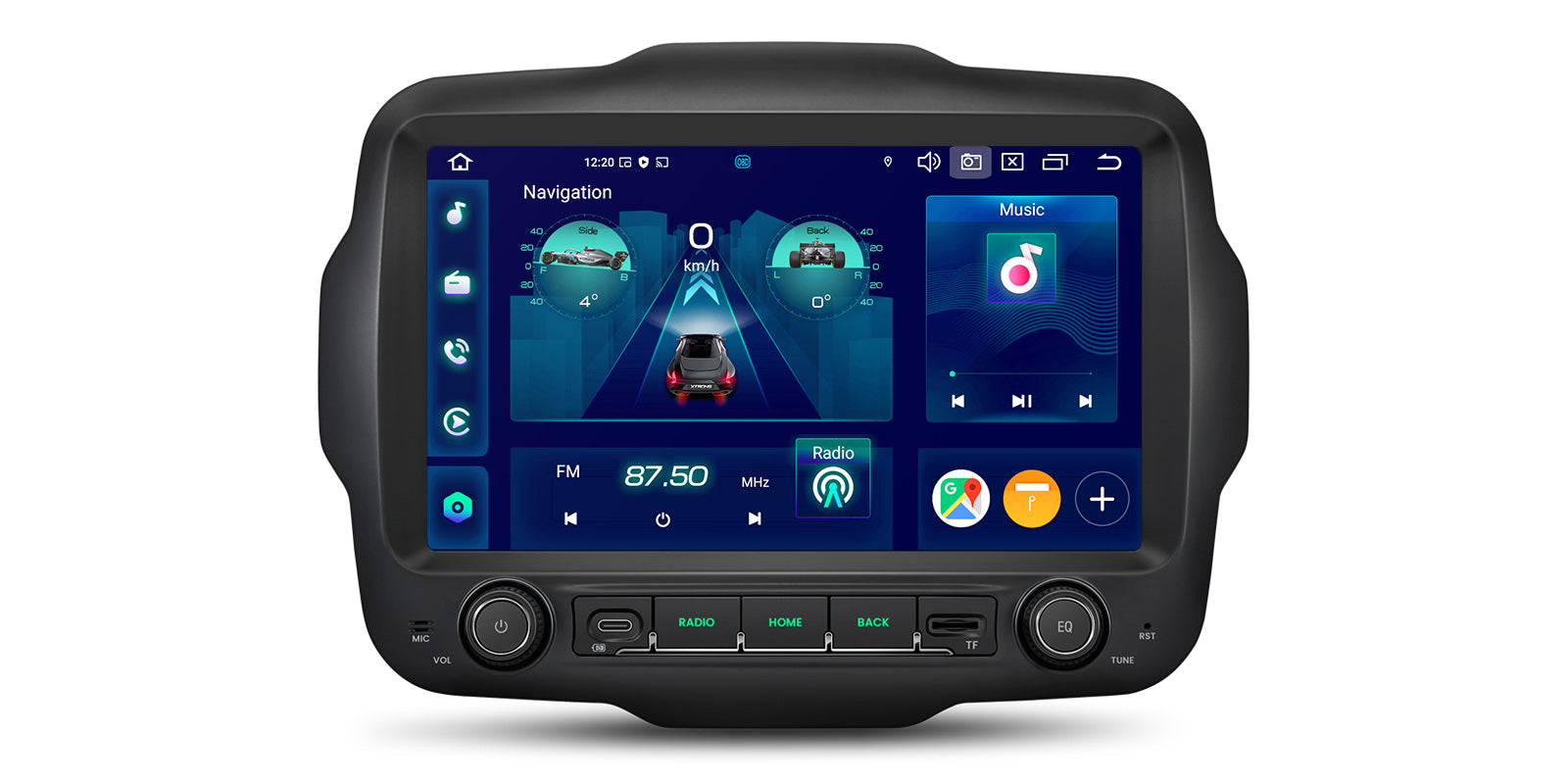 XTRONS PXH94RGJLGS 9in Android 14 Head Unit for Jeep Renegade 4GB 64GB
