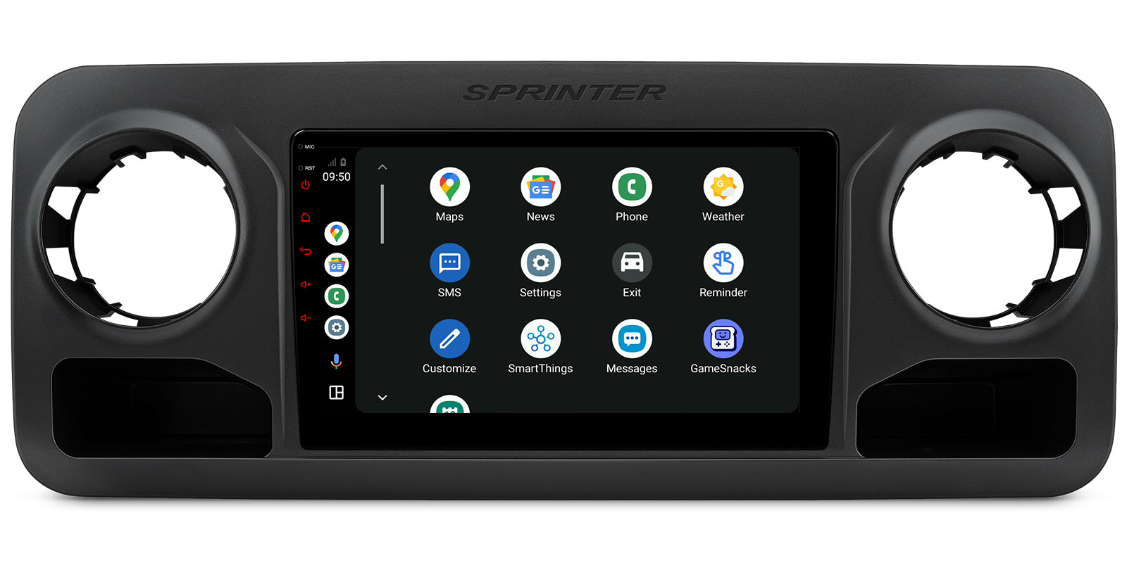 XTRONS PXP14MSPGDAB 10.1" Android Head Unit Mercedes Sprinter 4G LTE