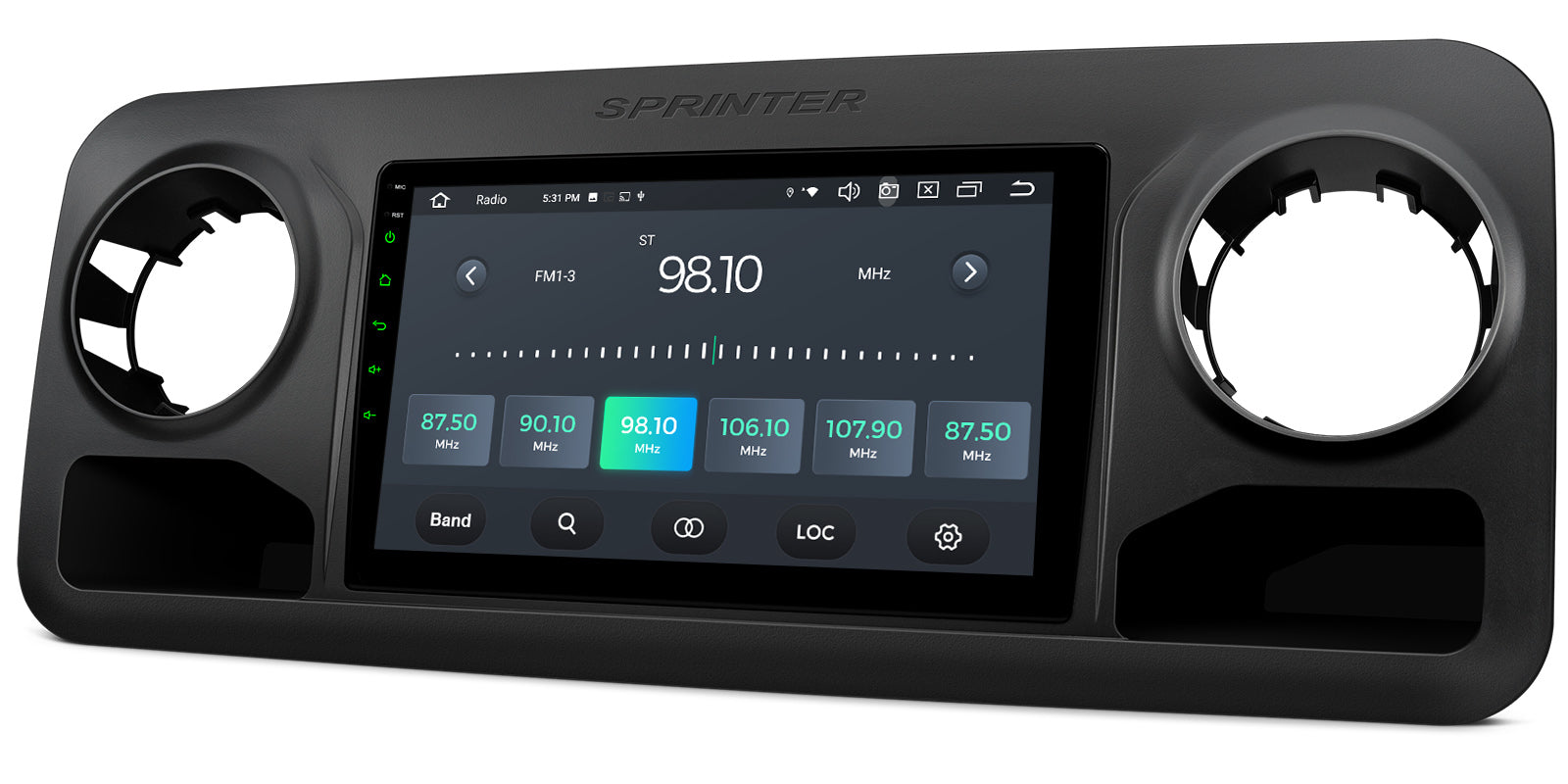 XTRONS PXP14MSPGDAB 10.1" Android Head Unit Mercedes Sprinter 4G LTE
