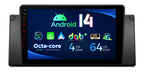 XTRONS PXP9439BGDAB 9" Android 14 Octa-Core 4G LTE Head Unit for BMW E39/E38