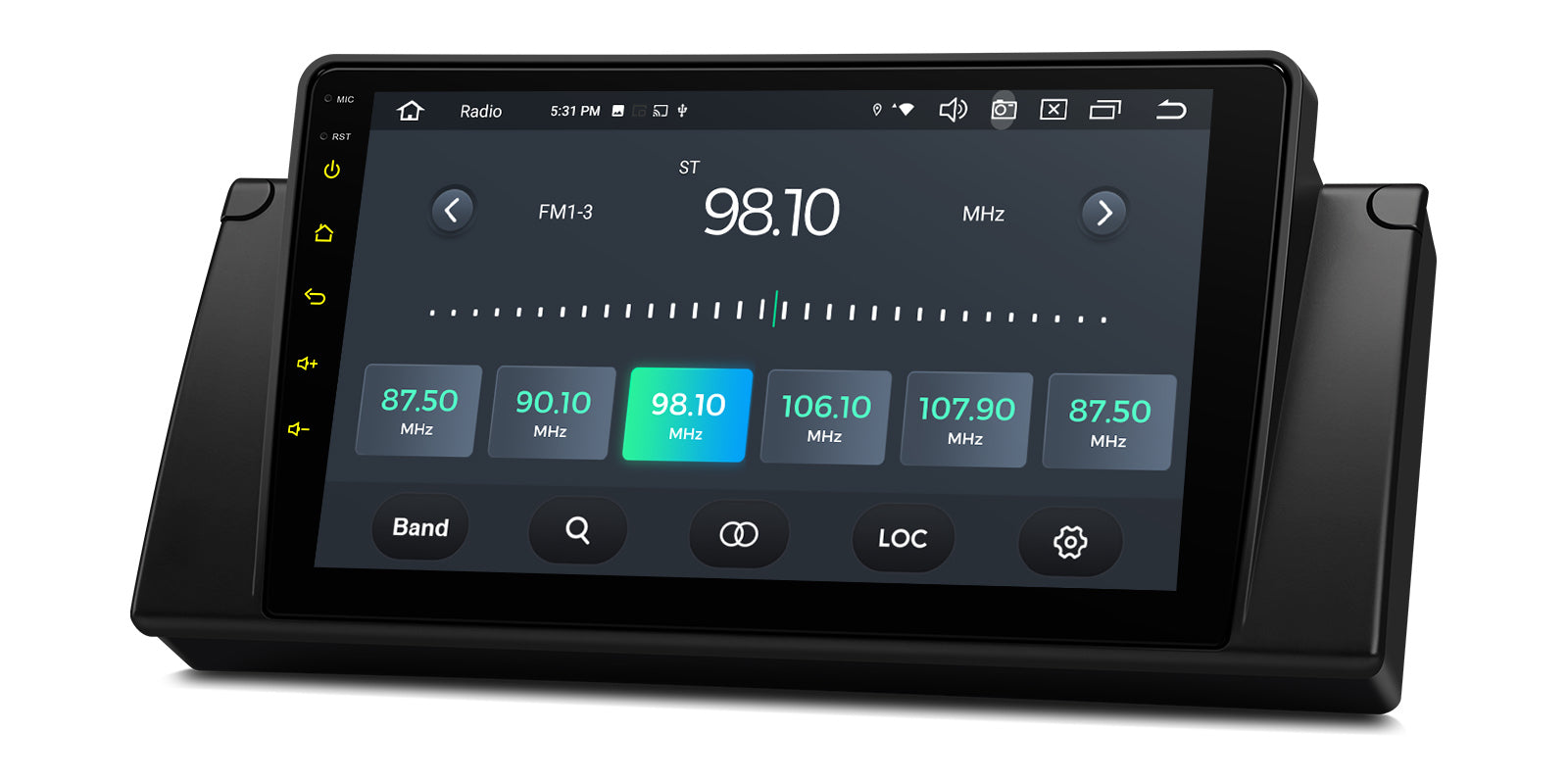 XTRONS PXP9439BGDAB 9" Android 14 Octa-Core 4G LTE Head Unit for BMW E39/E38