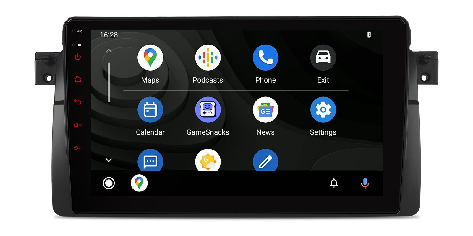 XTRONS PXP9446BGDAB 9 Inch Android 14 Head Unit 4G LTE for BMW/Rover/MG