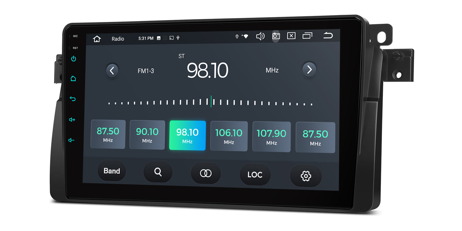XTRONS PXP9446BGDAB 9in Android 14 Head Unit with Wireless CarPlay for BMW/Rover/MG