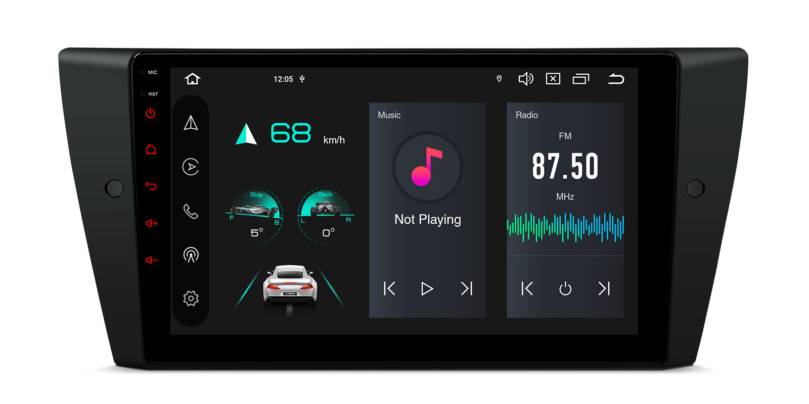 XTRONS BMW Various Android 14 9" Octa Core 4GB 64GB 4G LTE Head Unit PXP9490BGDAB